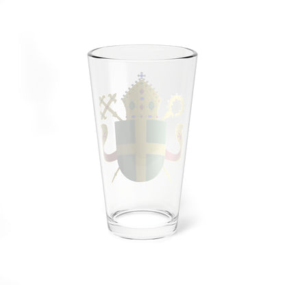 Wapen bisdom Groningen-Leeuwarden (Netherlands) (Coat of Arms) Pint Glass 16oz