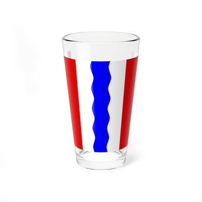 Flag of Omsk Oblast (Russia) Pint Glass 16oz