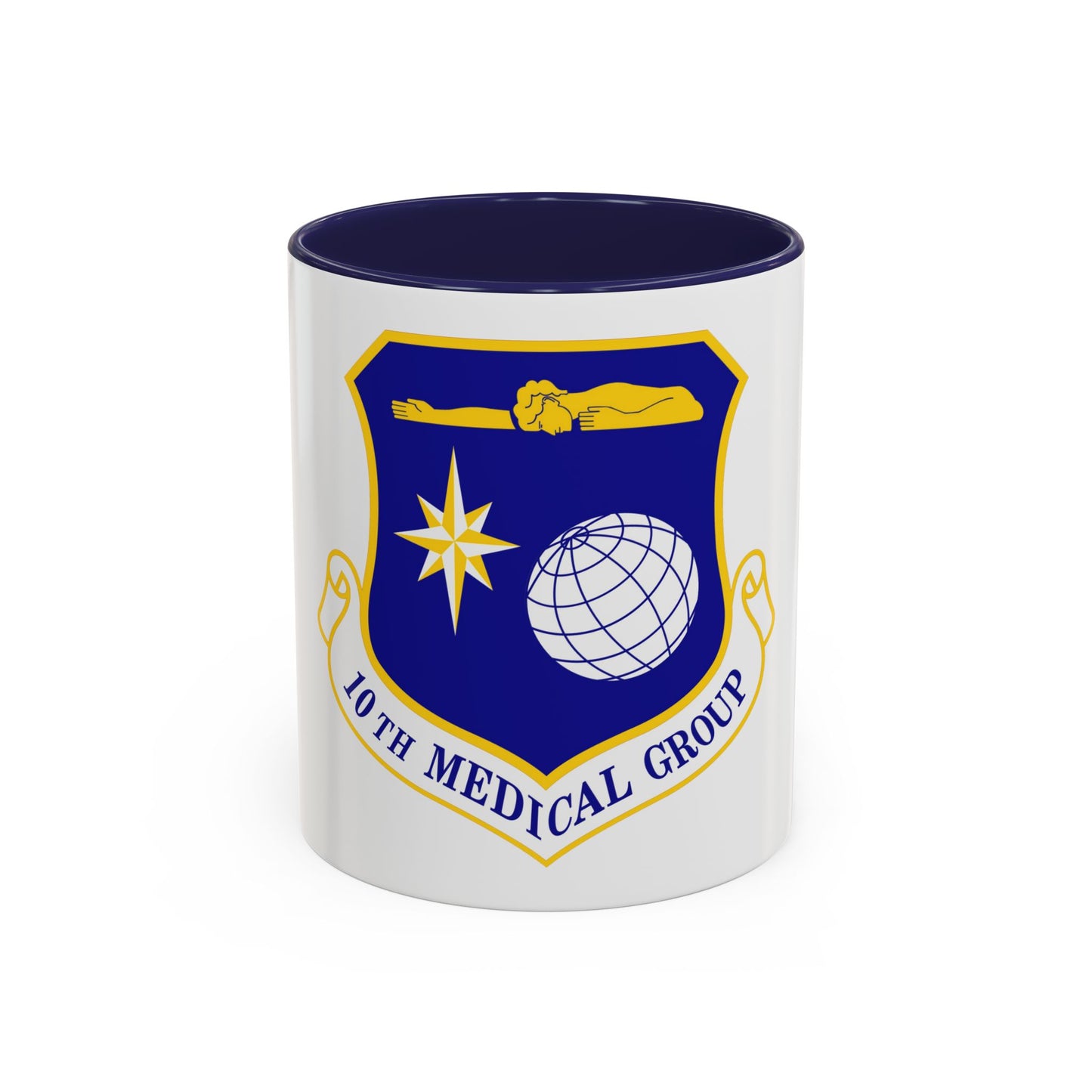 10th Medical Group (U.S. Air Force) Accent Coffee Mug