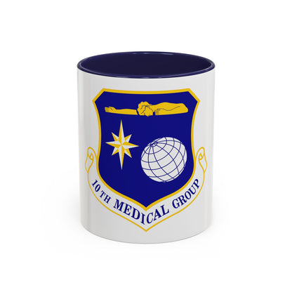 10th Medical Group (U.S. Air Force) Accent Coffee Mug