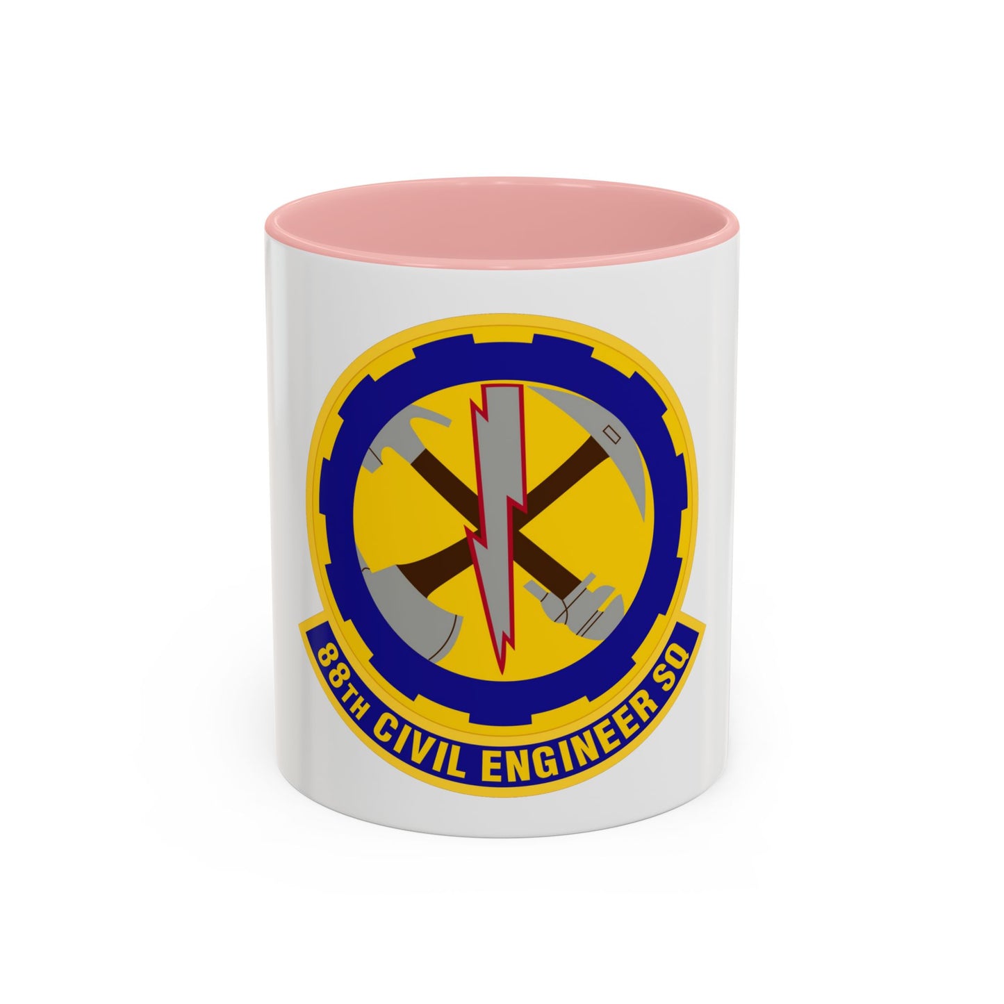 88 Civil Engineer Squadron AFMC (U.S. Air Force) Accent Coffee Mug
