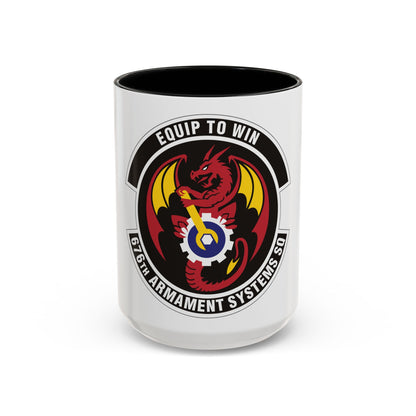 676th Armament Systems Squadron (U.S. Air Force) Accent Coffee Mug