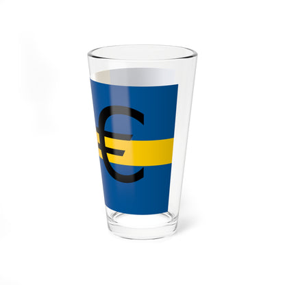 Euro et Suede (Sweden) Pint Glass 16oz