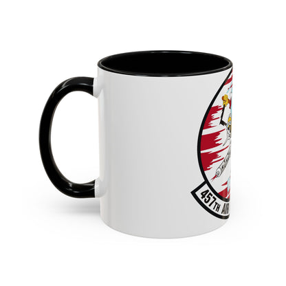 457th Air Refueling Squadron (U.S. Air Force) Accent Coffee Mug