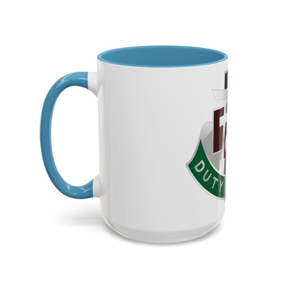 74 Field Hospital (U.S. Army) Accent Coffee Mug