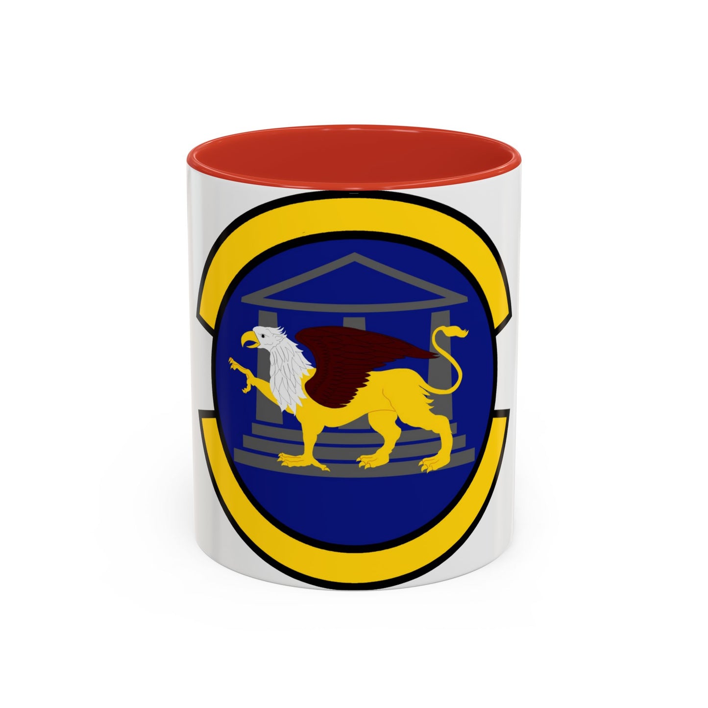 100 Maintenance Operations Squadron USAFE (U.S. Air Force) Accent Coffee Mug