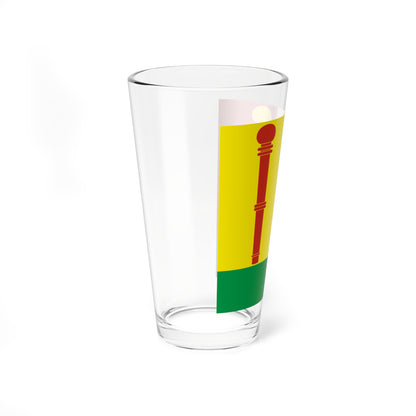 CHE Gonten Flag (Switzerland) Pint Glass 16oz