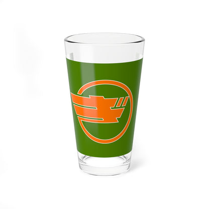 Flag of Ginoza Okinawa (Japan) Pint Glass 16oz