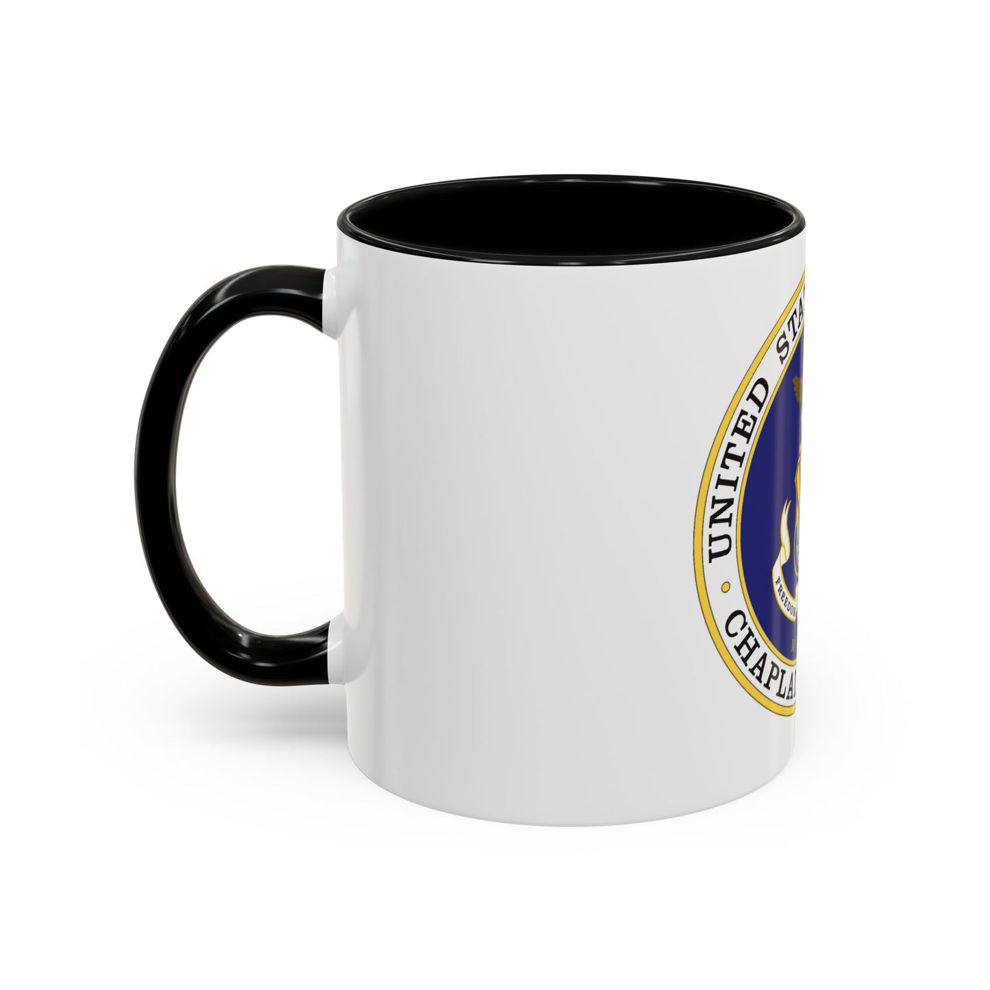 Air Force Chaplain Service (U.S. Air Force) Accent Coffee Mug