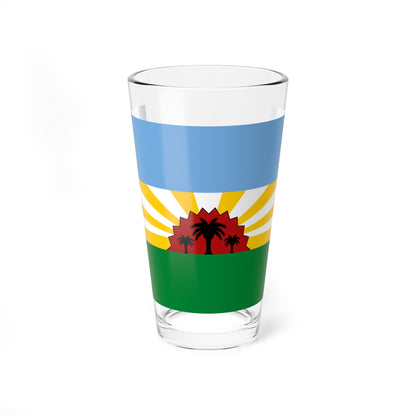 Propuesta de bandera para el Estado Monagas 17 (Venezuela) Pint Glass 16oz