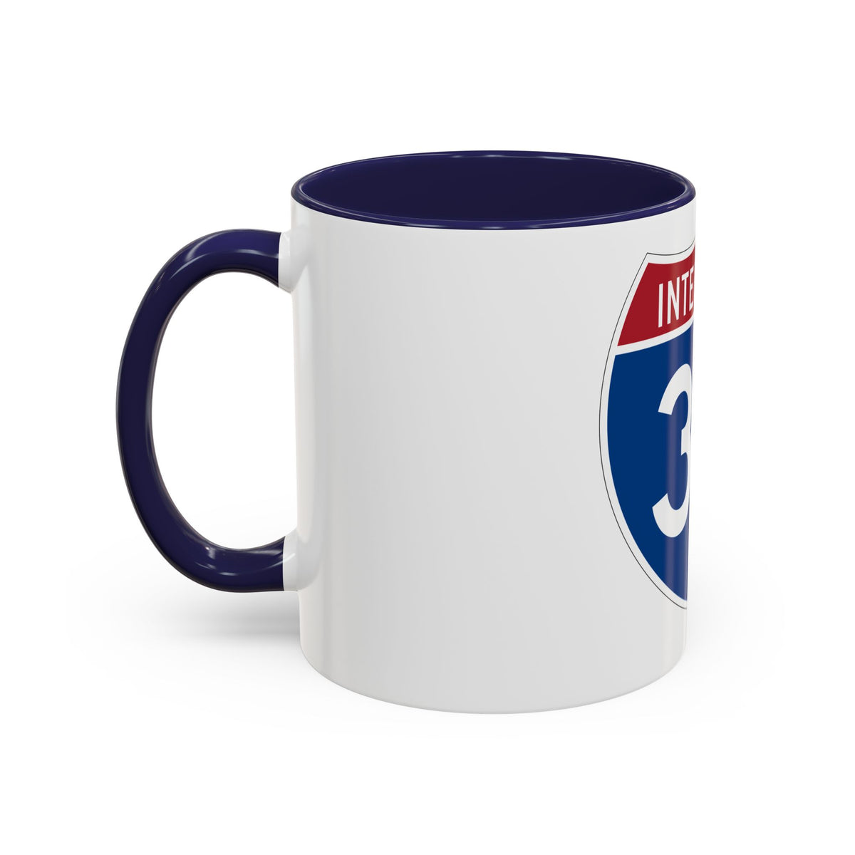 Interstate 30 (U.S. Highways) Accent Coffee Mug