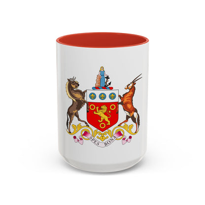 Coat of arms of the Cape Colony 1876-1994 - Accent Coffee Mug