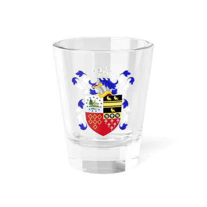 Coat of Arms of John Quincy Adams (United States) (Coat of Arms) Shot Glass 1.5oz