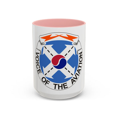 125th Air Traffic Control Battalion (U.S. Army) Accent Coffee Mug