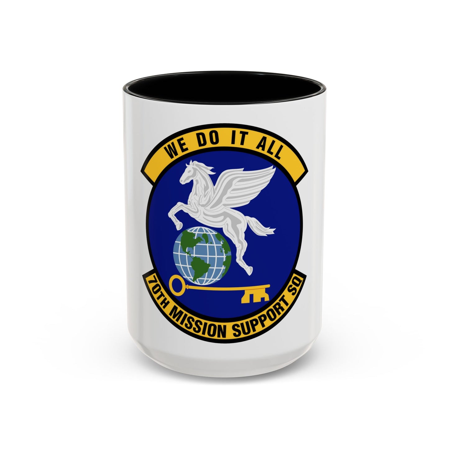 70th Mission Support Squadron (U.S. Air Force) Accent Coffee Mug