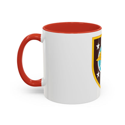 Uniformed Services University of the Health Sciences (U.S. Army) Accent Coffee Mug