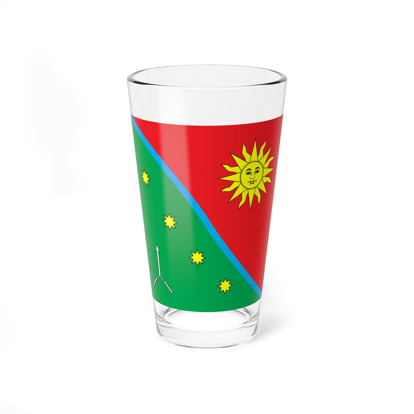 Flag of Kalynivka Vinnytsia Oblast (Ukraine) Pint Glass 16oz