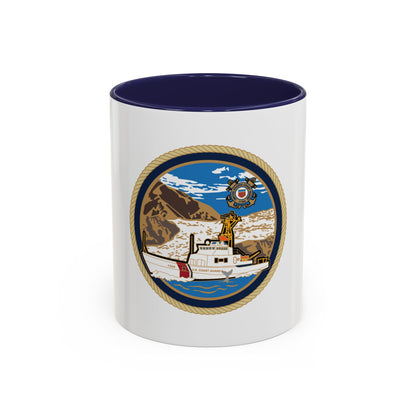 USCGC Liberty Boat (U.S. Coast Guard) Accent Coffee Mug