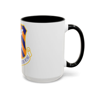 350th Electronic Systems Wing (U.S. Air Force) Accent Coffee Mug