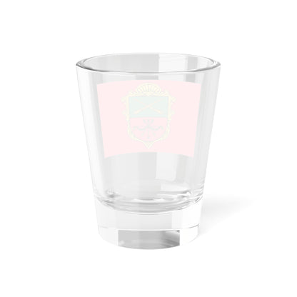 Flag of Zaporizhzhia Ukraine - Shot Glass 1.5oz