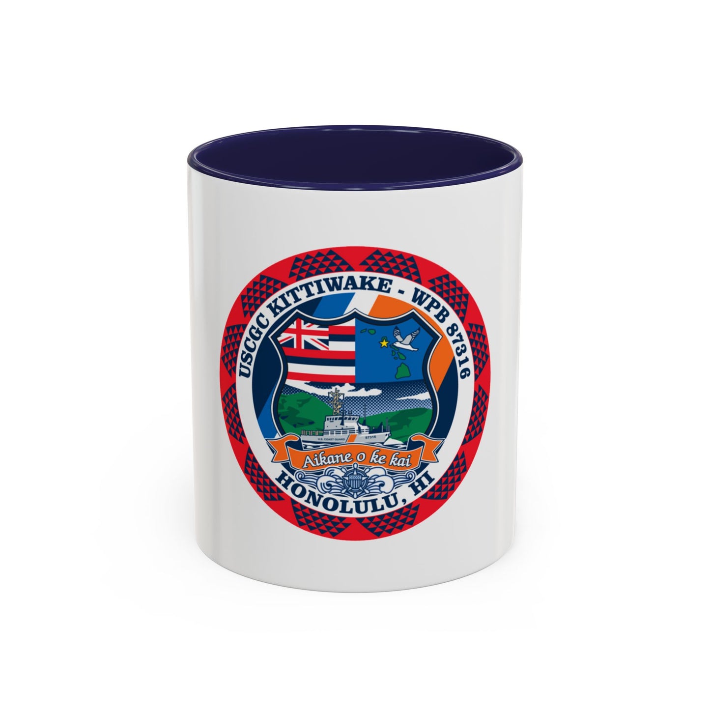 USCGC Kittiwake WPB 87316 (U.S. Coast Guard) Accent Coffee Mug