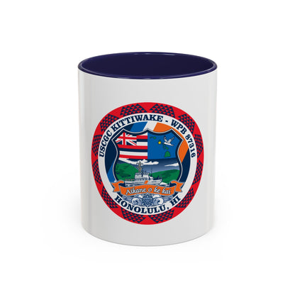 USCGC Kittiwake WPB 87316 (U.S. Coast Guard) Accent Coffee Mug