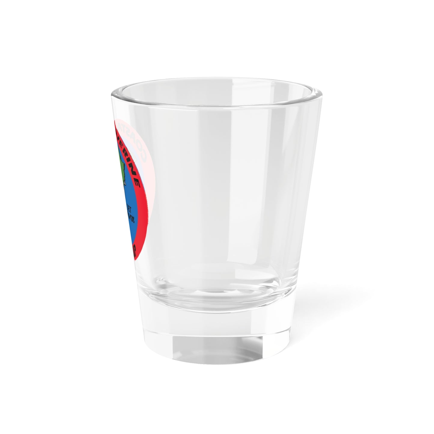 Coastal Riverine Group 1 Det Guam (U.S. Navy) Shot Glass 1.5oz