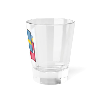 Denmark-Sweden (Denmark) Shot Glass 1.5oz