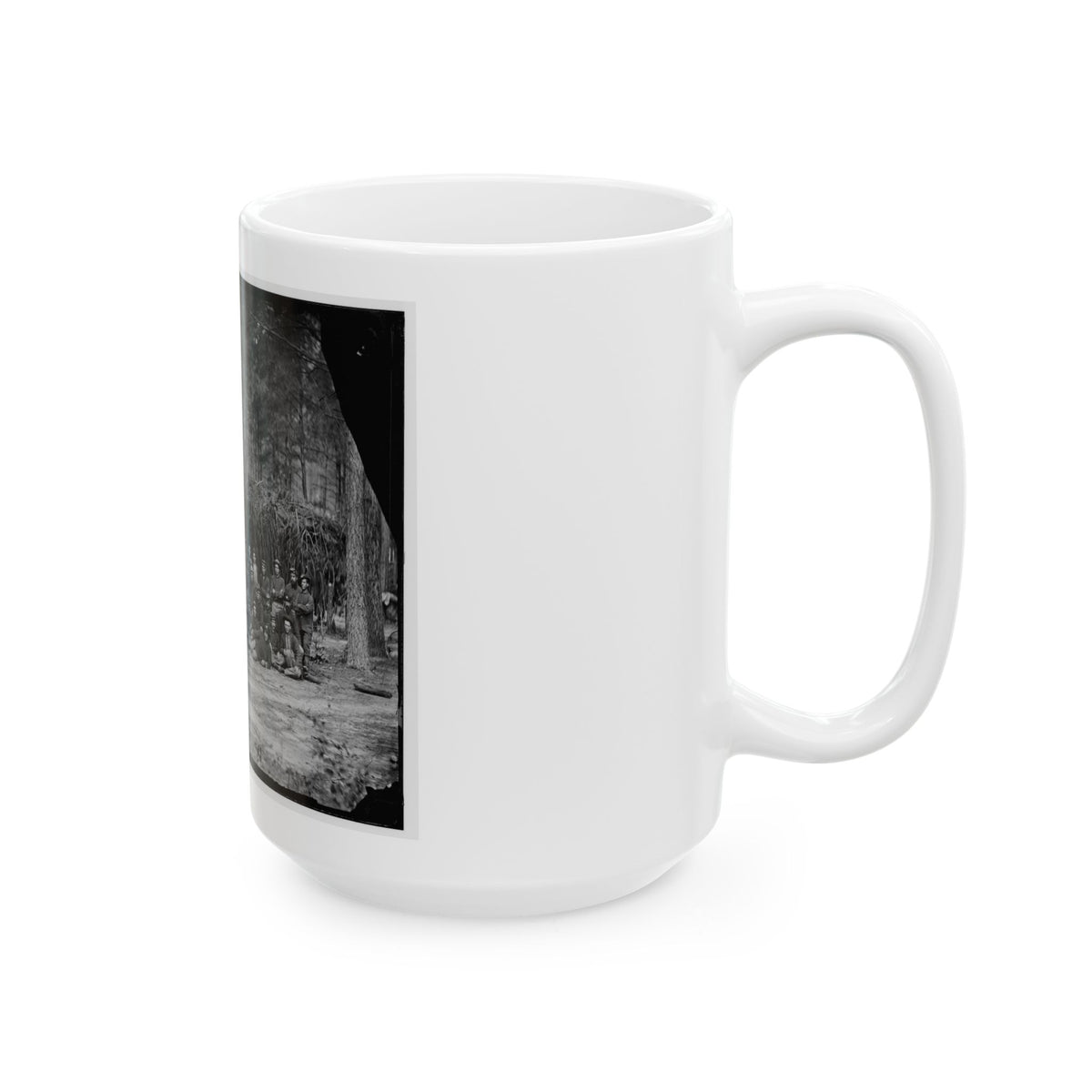 Petersburg, Va. Company A, U.S. Engineer Battalion (U.S. Civil War) White Coffee Mug