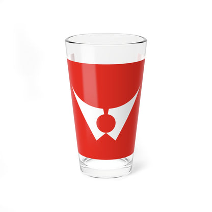 Flag of Izumisaki Fukushima (Japan) Pint Glass 16oz