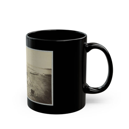 Belle Plain Landing, Va. 002 (U.S. Civil War) Black Coffee Mug