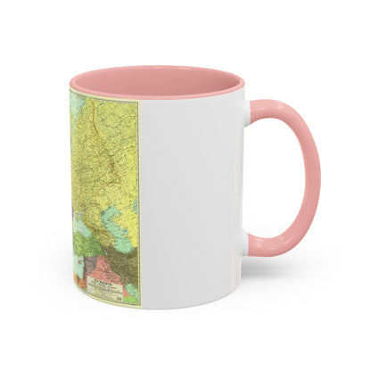 Europe and the Near East (1929) (Map) Accent Coffee Mug