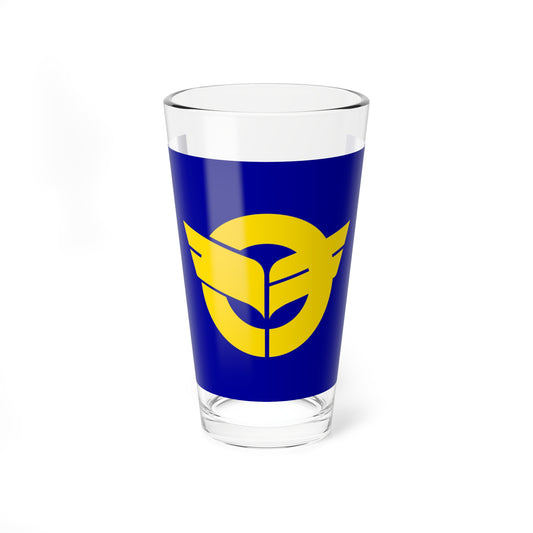 Flag of Kin Okinawa (Japan) Pint Glass 16oz