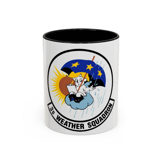 3 Weather Squadron ACC (U.S. Air Force) Accent Coffee Mug