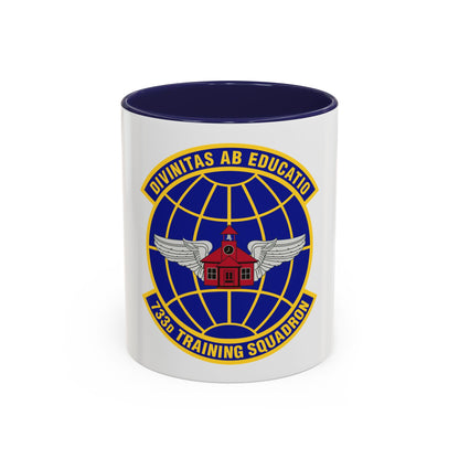 733 Training Squadron AFRC (U.S. Air Force) Accent Coffee Mug