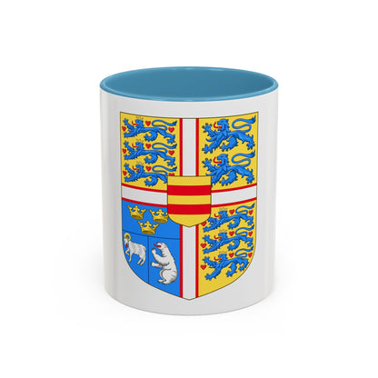Royal arms of Denmark - Accent Coffee Mug