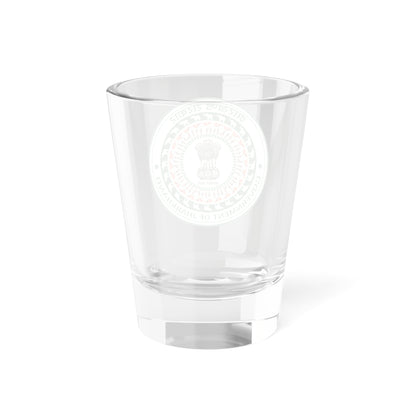 Jharkhand Rajakiya Chihna (India) (Coat of Arms) Shot Glass 1.5oz