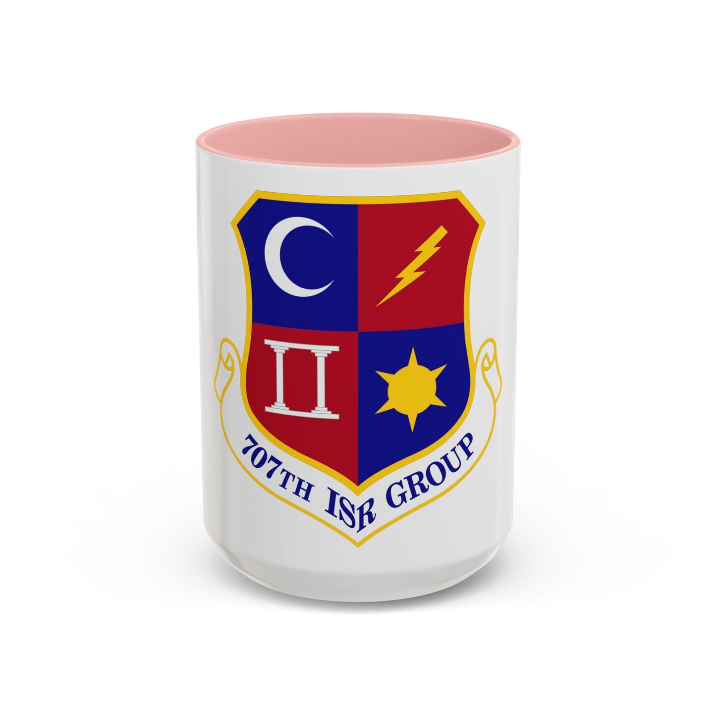 707 Intelligence Surveillance and Reconnaissance Group AFISRA (U.S. Air Force) Accent Coffee Mug