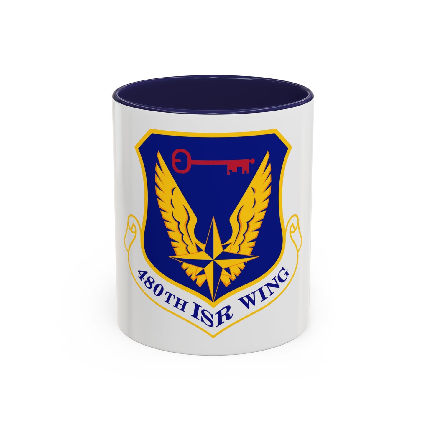 480 Intelligence Surveillance and Reconnaissance Wing ACC (U.S. Air Force) Accent Coffee Mug