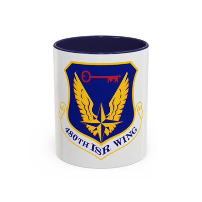 480 Intelligence Surveillance and Reconnaissance Wing ACC (U.S. Air Force) Accent Coffee Mug