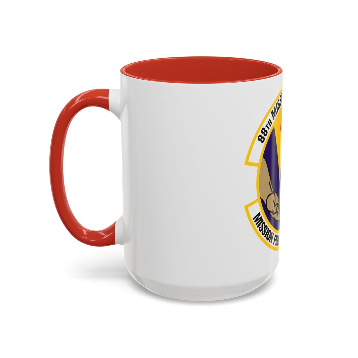 88th Mission Support Squadron (U.S. Air Force) Accent Coffee Mug