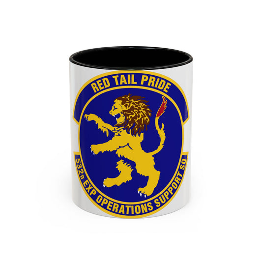 532d Expeditionary Operations Support Squadron (U.S. Air Force) Accent Coffee Mug