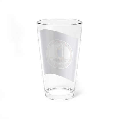Nuvola Virginia flag (United States) Pint Glass 16oz