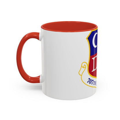 707 Intelligence Surveillance and Reconnaissance Group AFISRA (U.S. Air Force) Accent Coffee Mug