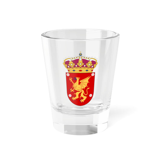 HMS Östergötland vapen (Sweden) (Coat of Arms) Shot Glass 1.5oz