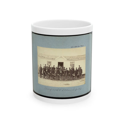 Band Of 107th U.S. Colored Infantry (U.S. Civil War) White Coffee Mug