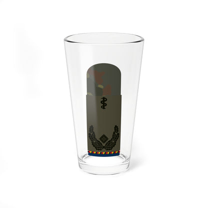 HA OS5 51b Oberstabsarzt d.R. San HMx L (Military Rank) Pint Glass 16oz