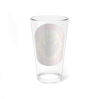 Emblem for the Danish Guard Hussar Regiment (Denmark) (Coat of Arms) Pint Glass 16oz