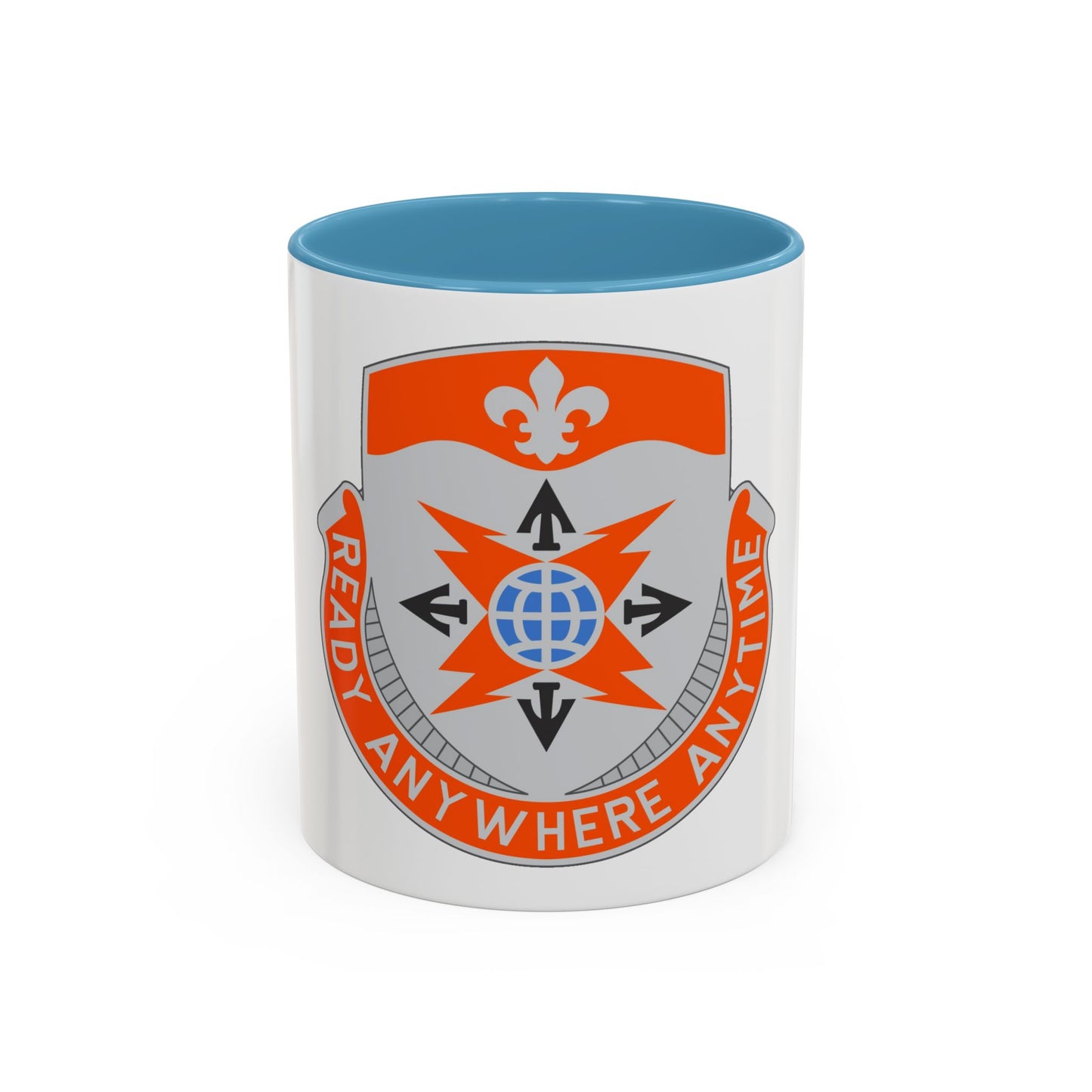 324 Signal Battalion (U.S. Army) Accent Coffee Mug