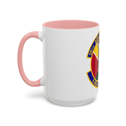 36th Airlift Squadron (U.S. Air Force) Accent Coffee Mug